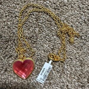Julie Vos Gold Heart Pendant Necklace